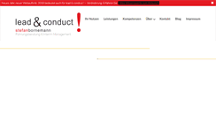 Desktop Screenshot of lead-conduct.de